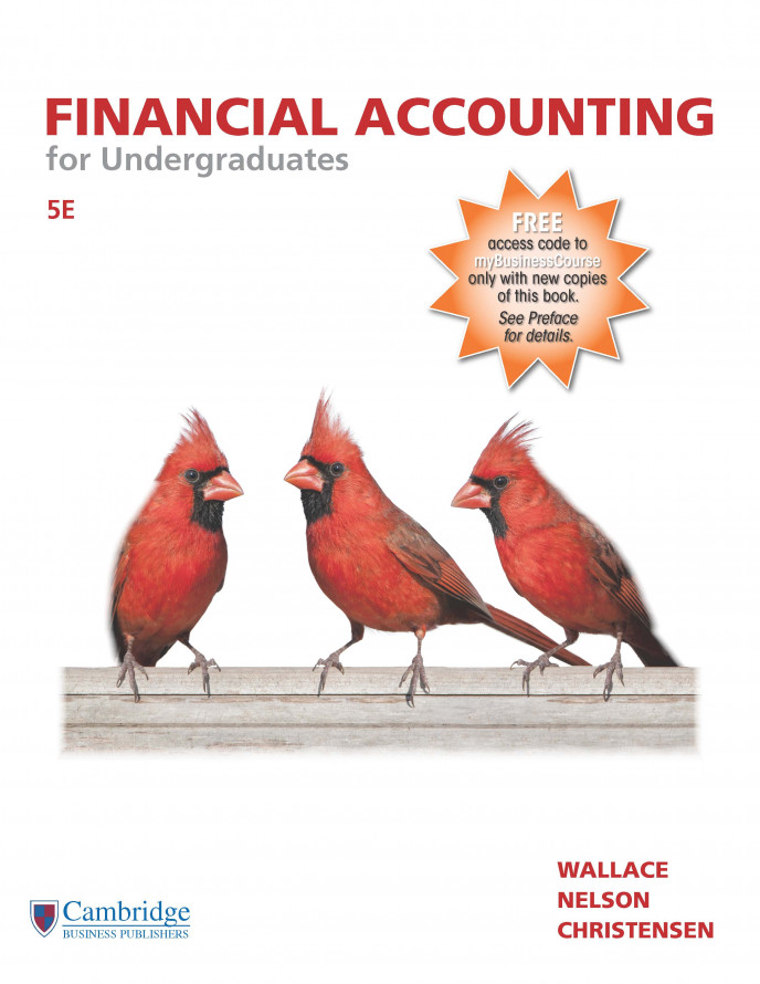 Financial Accounting for Undergraduates, 5e