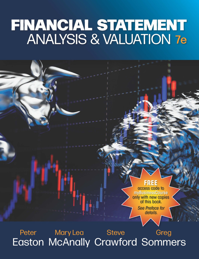 Financial Statement Analysis & Valuation, 7e